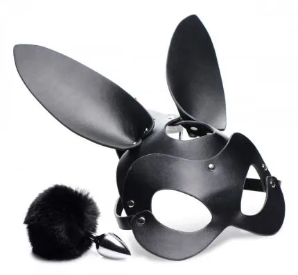 Bunny Hood and Anal Plug Set