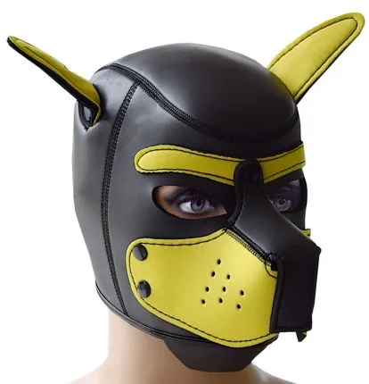 Puppy Play Neoprene Muzzle Different Colored
