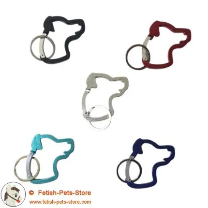 Aluminium-Karabiner &quote;Hundekopf&quote;