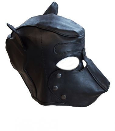 Hundemaske Ledermaske HUND