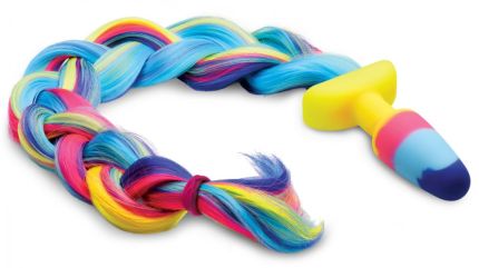 Regenbogen Einhorn Schweif