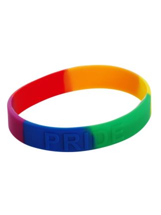 10 x Rainbow Pride Armband Silikon