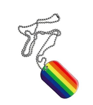 Dog Tag Rainbow