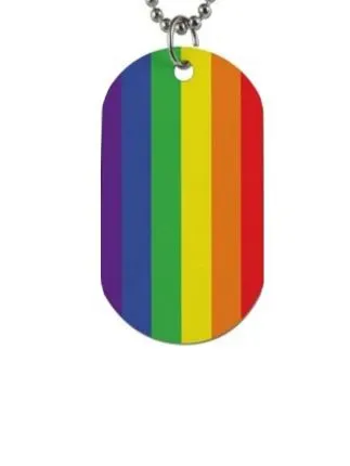 Hundemarke Regenbogen