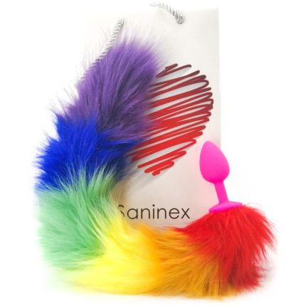 Rainbox Tail Silicone Anal Plug