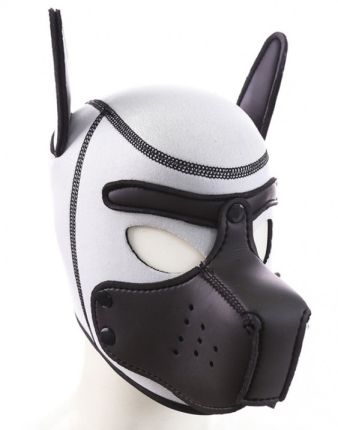 White Puppy Neoprene Muzzle