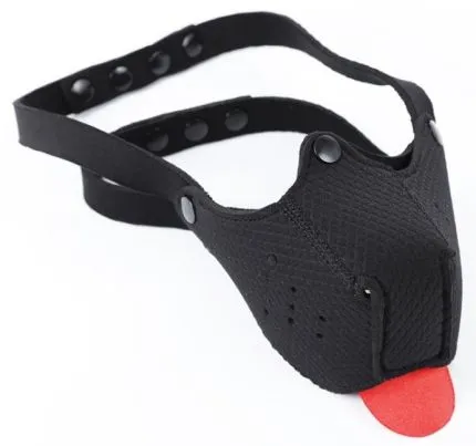 Puppy Muzzle with Tongue