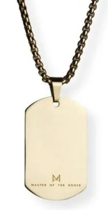 Dog Tag Master - Shiny Gold