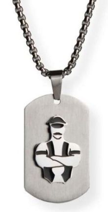 Dog Tag Master - Silver Brushed