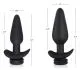 Vibrating Large Anal Plug for Interchangeable Tails