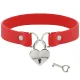 Choker Fetish red with Heart