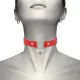 Choker Fetish red with Heart