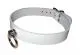 Leather collar with big O-ring