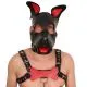 Puppy Leather Bone Red