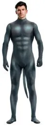 Catsuit Hund schwarz