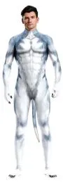 Catsuit Husky blau-grau