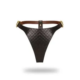 High Rise String aus Leder High Rise String aus Leder