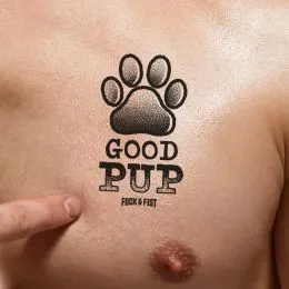 Temporary Tattoo Good Pup