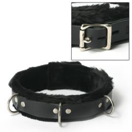 Narrow Fur Lined Collar