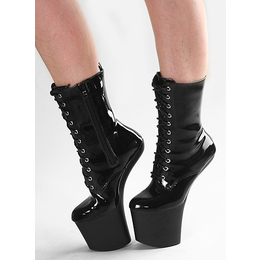 Ankle Pony Boots black