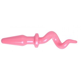 Pink Pig Tail Plug
