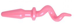 Pink Pig Tail Plug