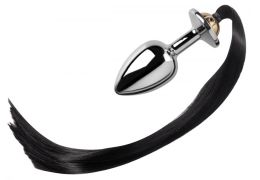 Pferdeschwanz Metallplug