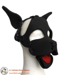 Neoprene Dog Hood with Removable Muzzle