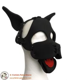 Neoprene Dog Hood with Removable Muzzle Neoprene Dog Hood with Removable Muzzle