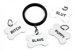 Penisring mit Hundemarken Penisring mit Hundemarken