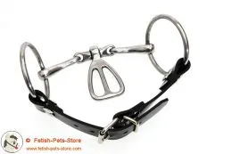 Stainless Steel Single Tongue Port Bit Stainless Steel Single Tongue Port Bit