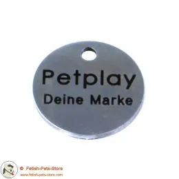 Dog Tag Round Stainless Steel double sided Dog Tag Round Stainless Steel double sided