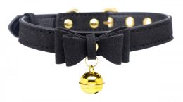 Golden Kitty Halsband schwarz