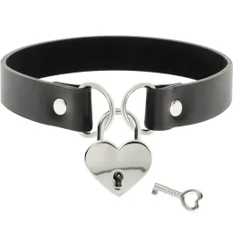 Choker with Heart Lock