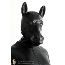 Latex Pony Mask