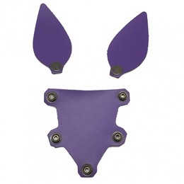 Puppy Hood Tongue and Ears Purple